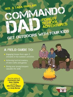 cover image of Commando Dad: Forest School Adventures: Get Outdoors with Your Kids